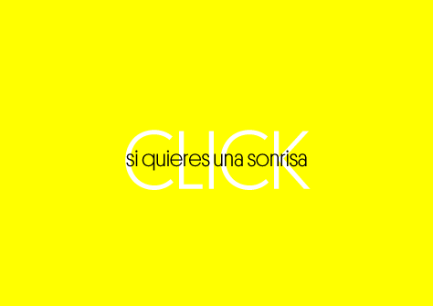 click si quieres una sonrisa