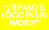 ¿Te paso el logo en un word?