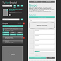 TuRedSocial: Idea - Desarrollo UI