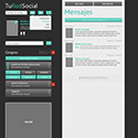 TuRedSocial: Idea - Desarrollo UI